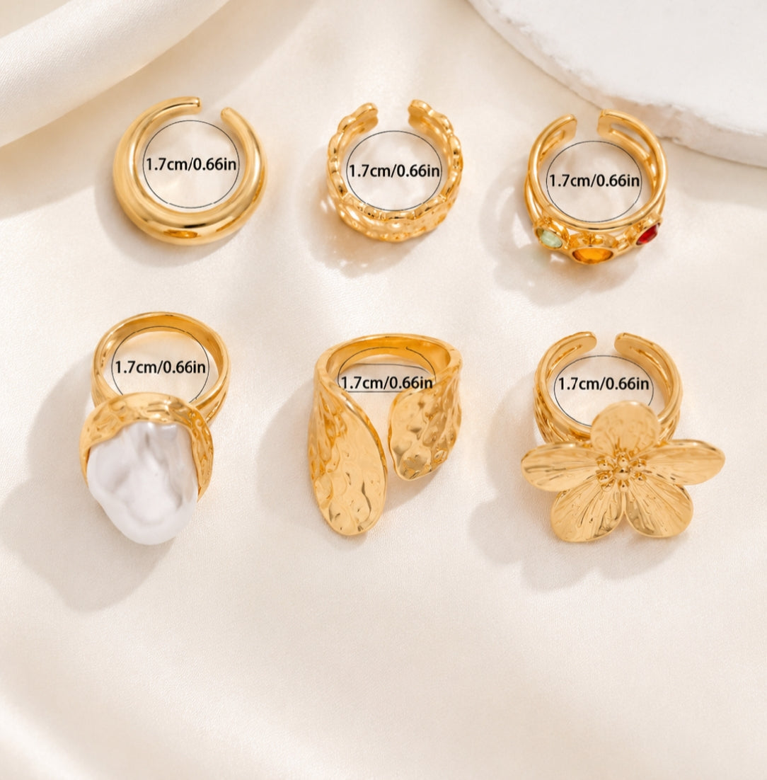 Gold  rings for girls